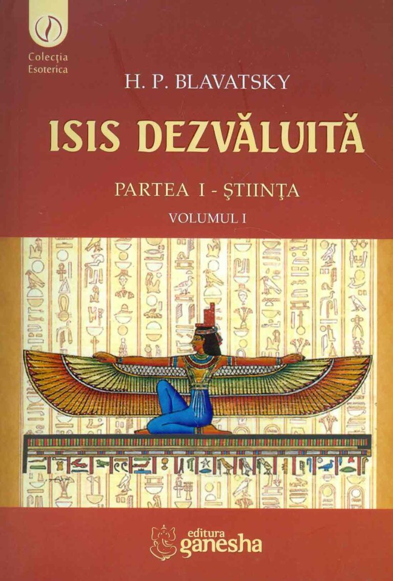 Isis dezvaluita, vol. I - Stiinta, partea I