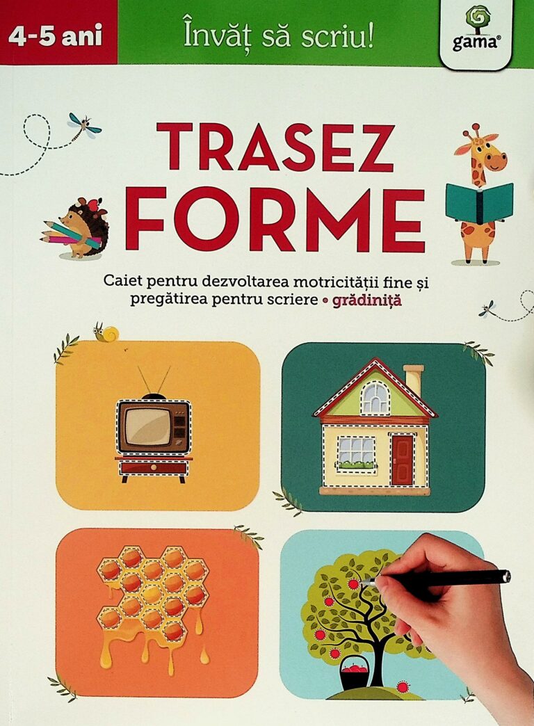 Trasez forme, 4-5 ani