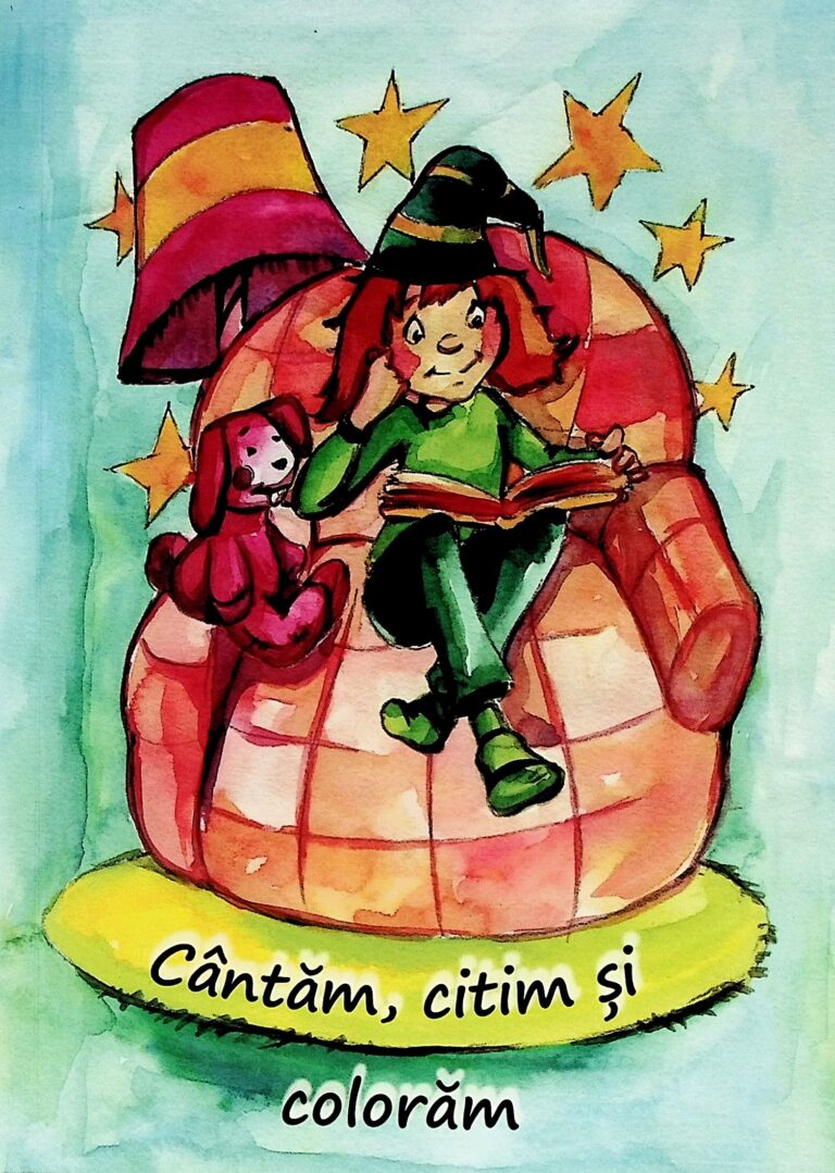 Cantam, citim si coloram, cu CD