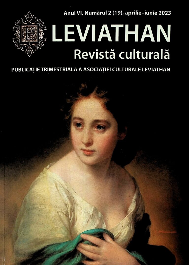 Leviathan - Revista culturala, anul VI, numarul 2 (19), aprilie-iunie 2023