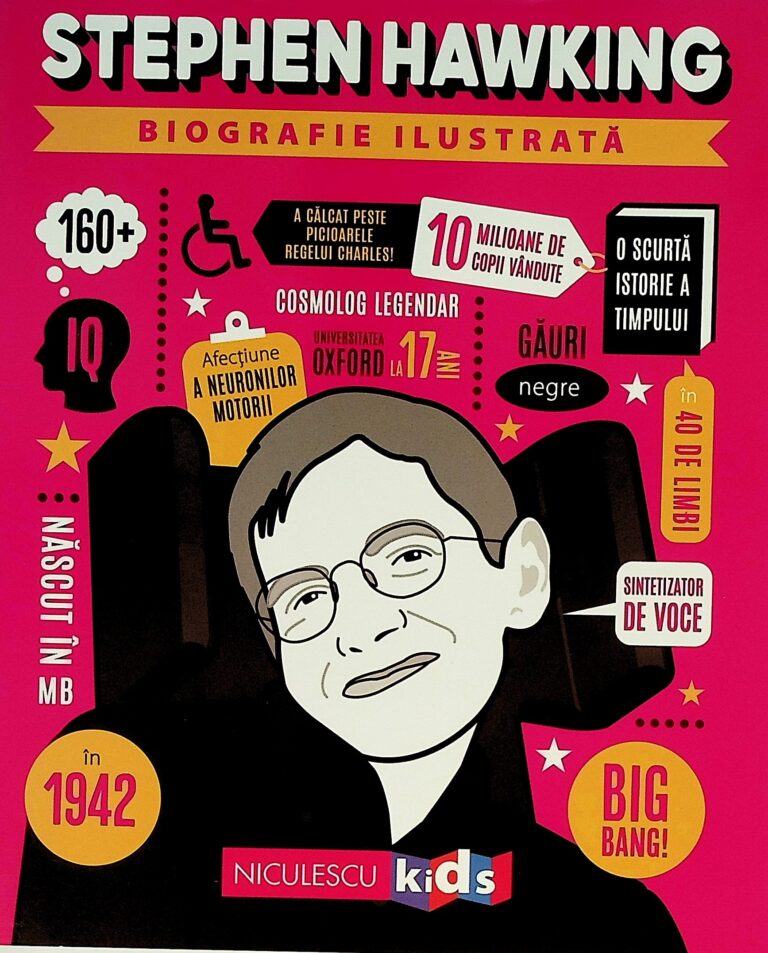 Biografie ilustrata Stephen Hawking