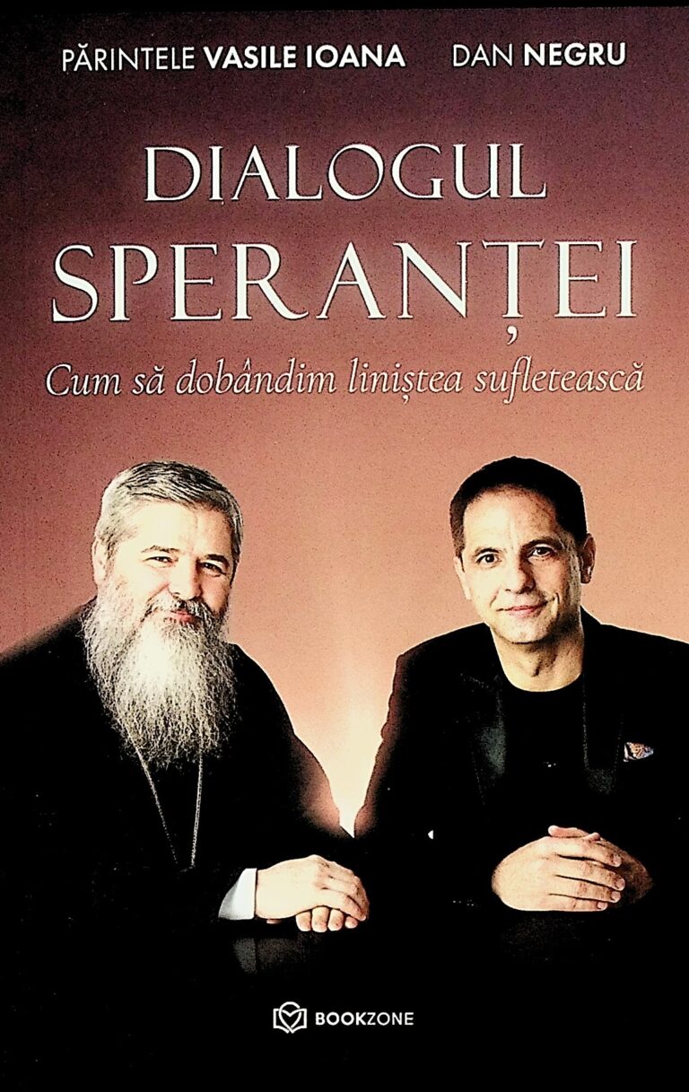 Dialogul sperantei. Cum sa dobandim linistea sufleteasca