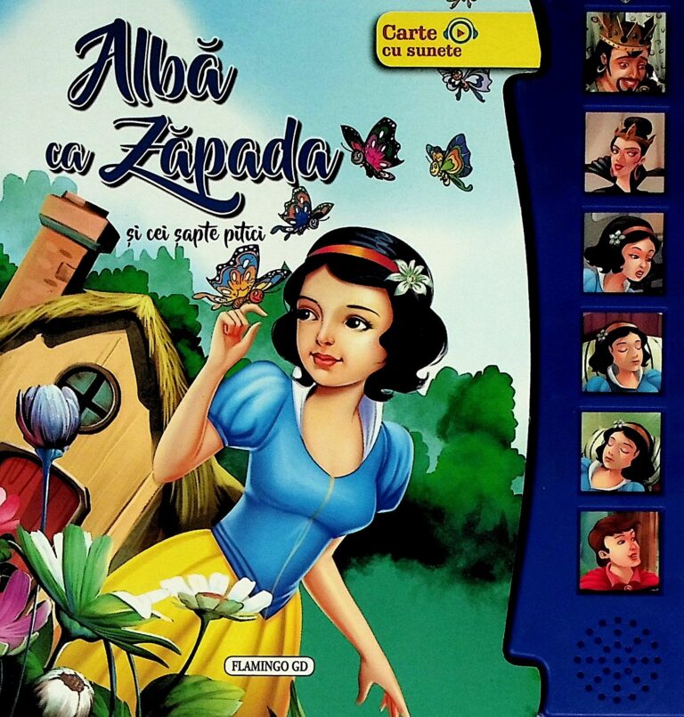 Alba ca zapada Carte cu sunete