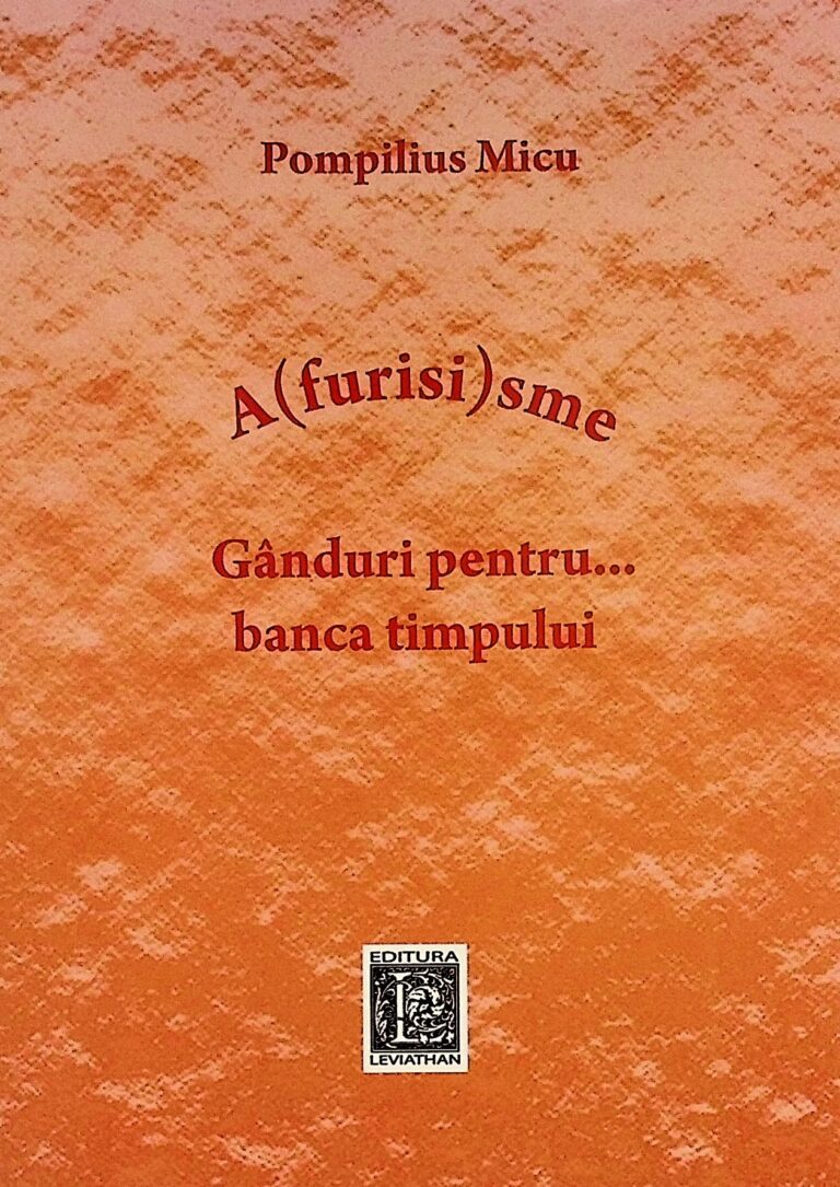 A(furisi)sme. Ganduri pentru... banca timpului