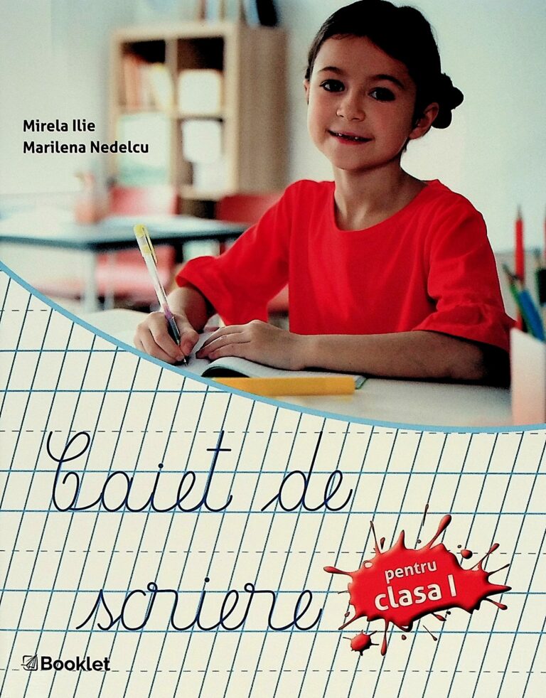 Caiet de scriere pentru clasa I