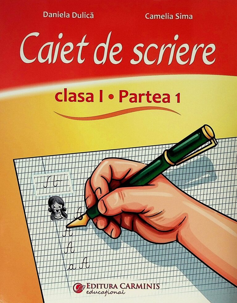 Caiet de scriere, clasa I, partea I