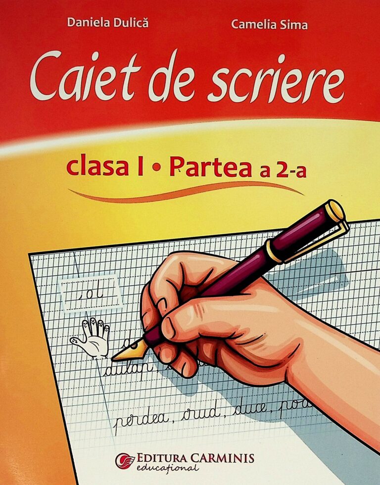 Caiet de scriere, clasa I, partea a II-a