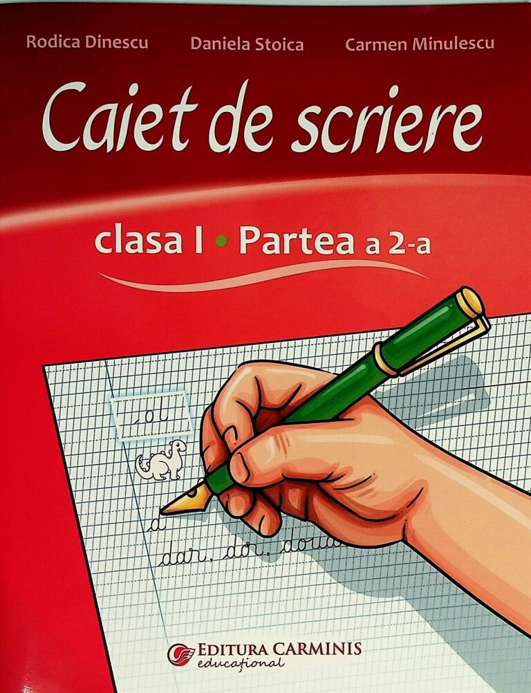 Caiet de scriere, clasa I, partea a II-a