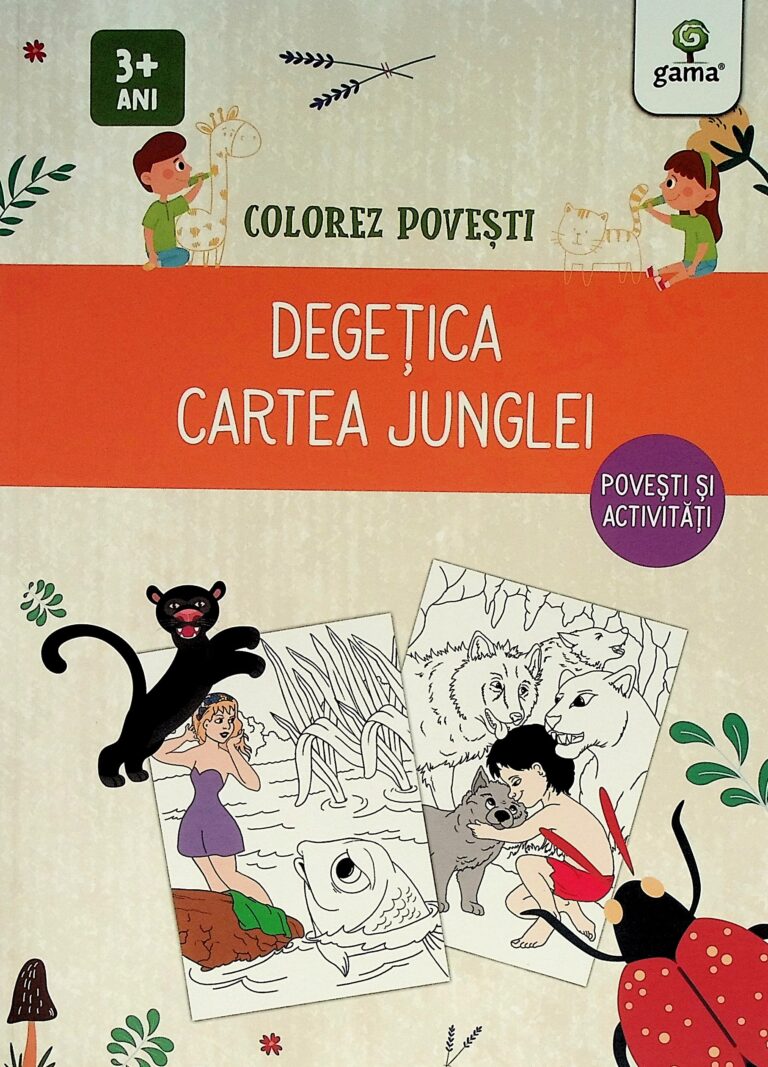 Degetica Cartea junglei