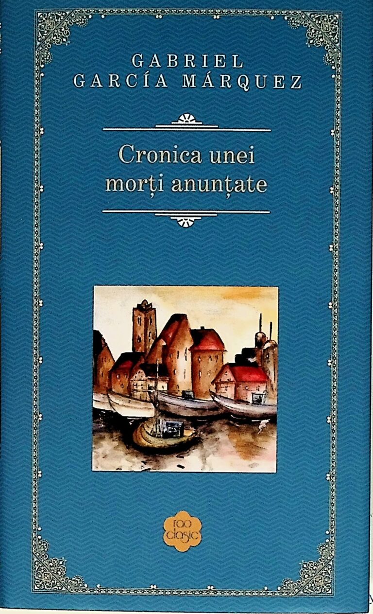 Cronica unei morti anuntate