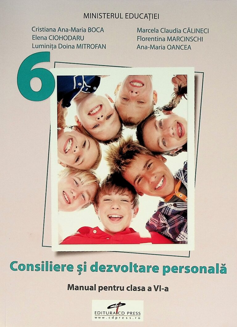 Consiliere si dezvoltare personala, clasa a VI-a