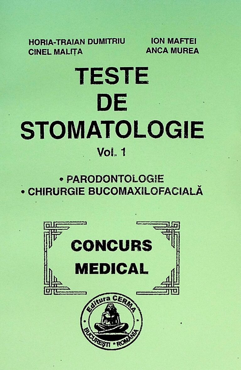 Teste de stomatologie, vol. I