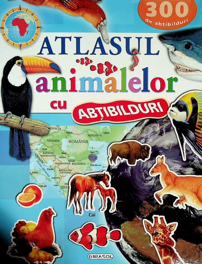 Atlasul animalelor cu abtibilduri