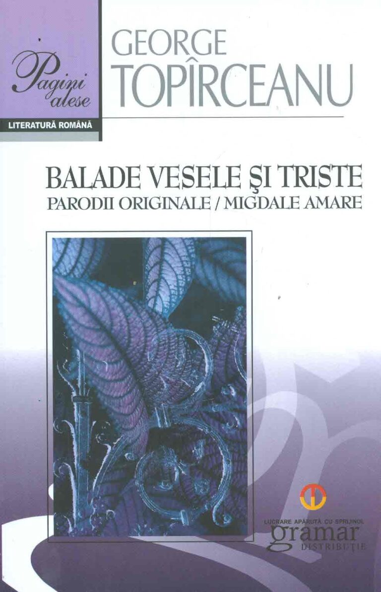 Balade vesele si triste. Parodii originale/Migdale amare