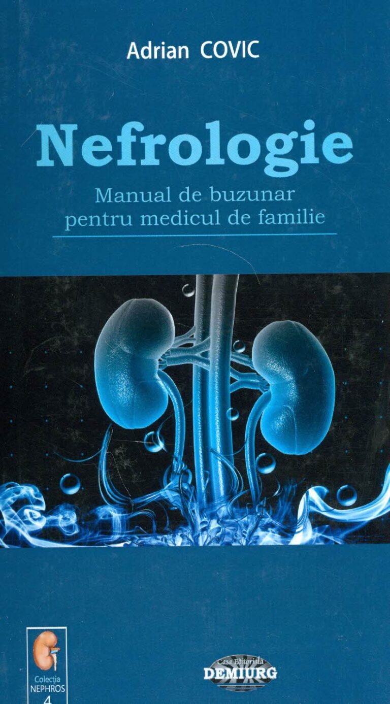 Nefrologie - Manual de buzunar pentru medicul de familie