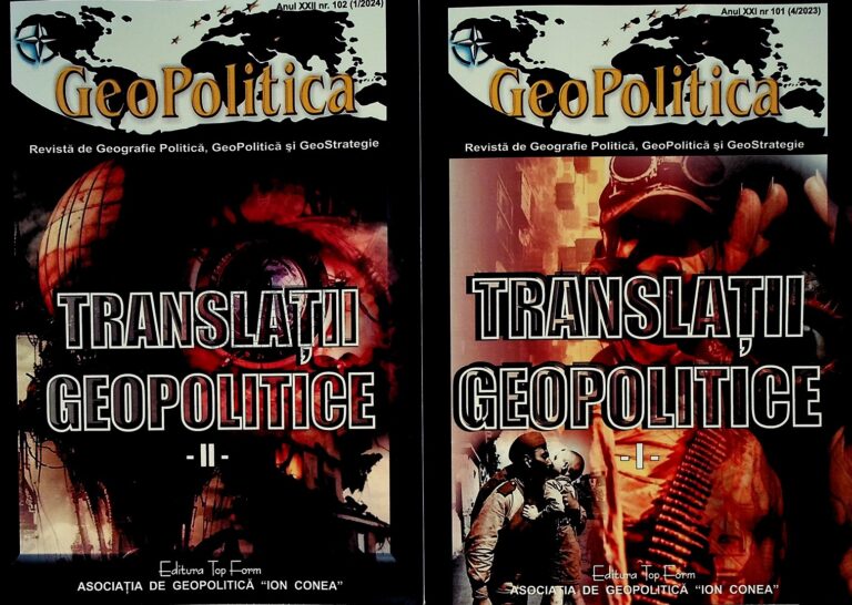 Translatii geopolitice, vol. 101-102 - Revista de Geografie Politica, GeoPolitica si GeoStrategie