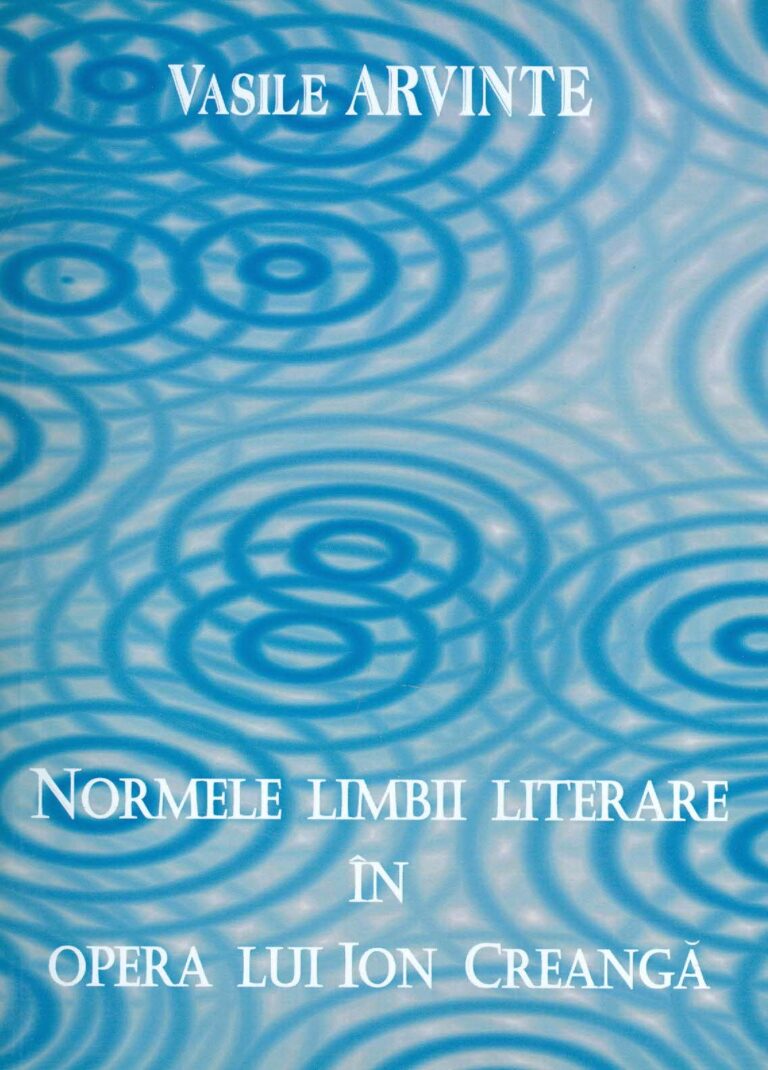 Normele limbii literare in opera lui Ion Creanga