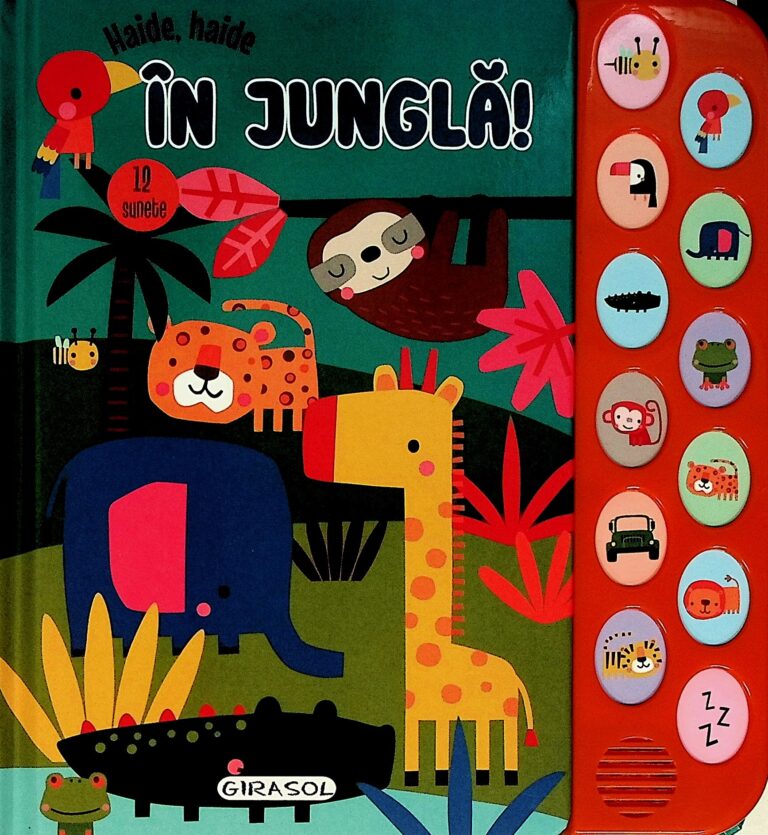Haide, haide in jungla! carte cu sunete
