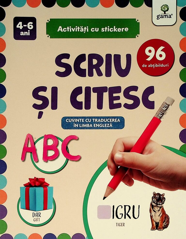 Scriu si citesc, 4-6 ani
