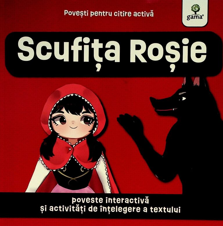 Scufita Rosie. Poveste interactiva si activitati de intelegere a textului