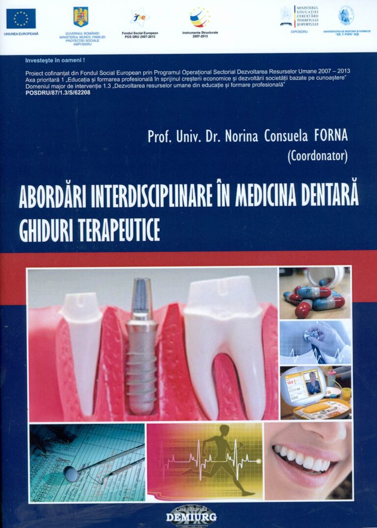 Abordari interdisciplinare in medicina dentara. Ghiduri terapeutice