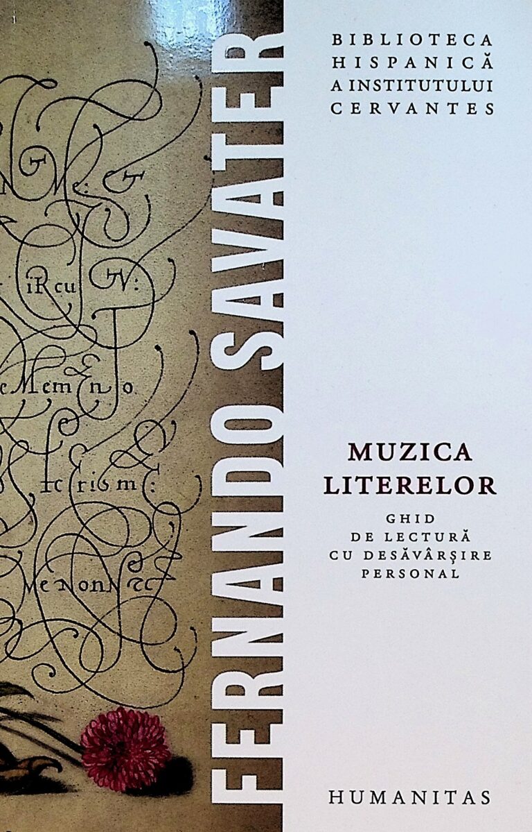 Muzica literelor. Ghid de lectura cu desavarsire personal