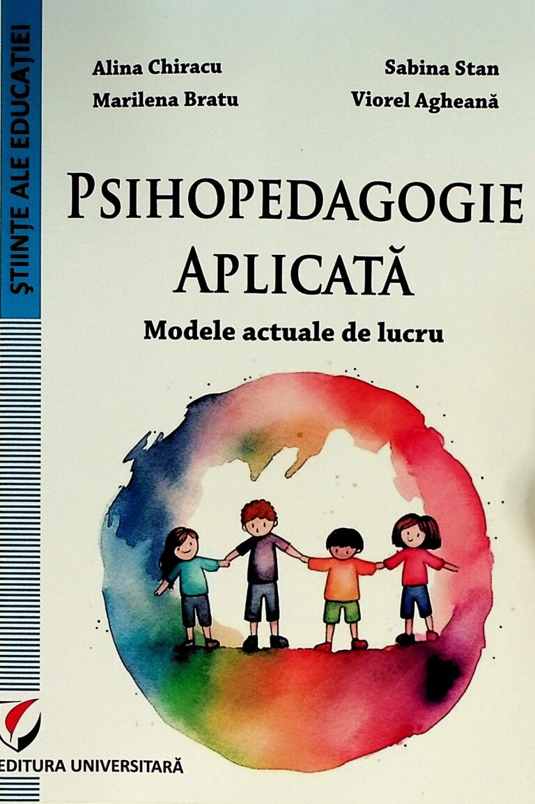 Psihopedagogie aplicata. Modele actuale de lucru