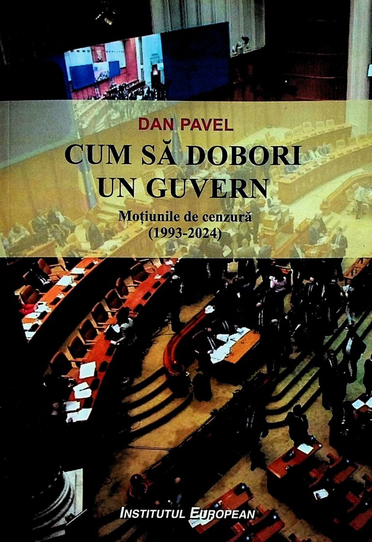Cum sa dobori un guvern. Motiunile de cenzura (1993-2024)