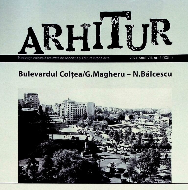 Arhitur, nr.2 anul VII (XXIII) - Bulevardul Coltea/G.Magheru - N. Balcescu