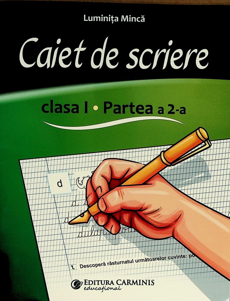Caiet de scriere, clasa I, partea a II-a