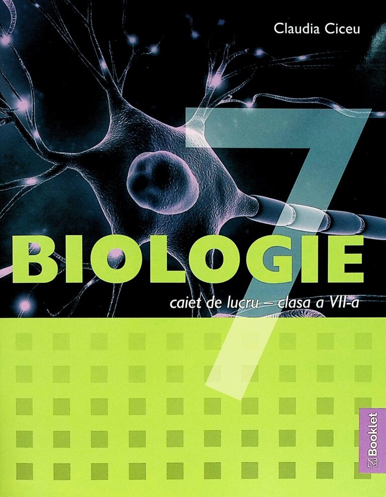 Biologie - Caiet de lucru, clasa a VII-sa