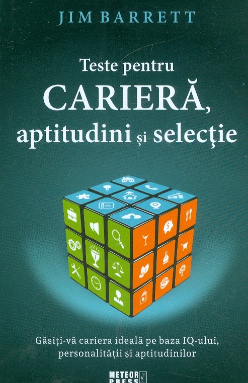 Teste pentru cariera, aptitudini si selectie