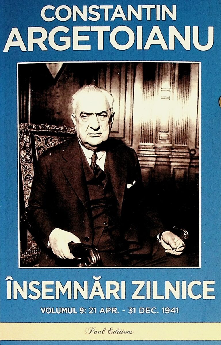 Insemnari zilnice, vol. IX - 21 apr. - 31 dec. 1941