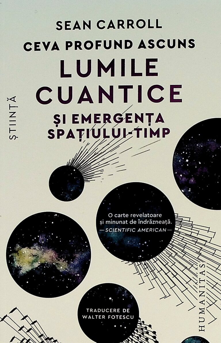 Ceva profund ascuns. Lumile cuantice si emergenta spatiu-timp
