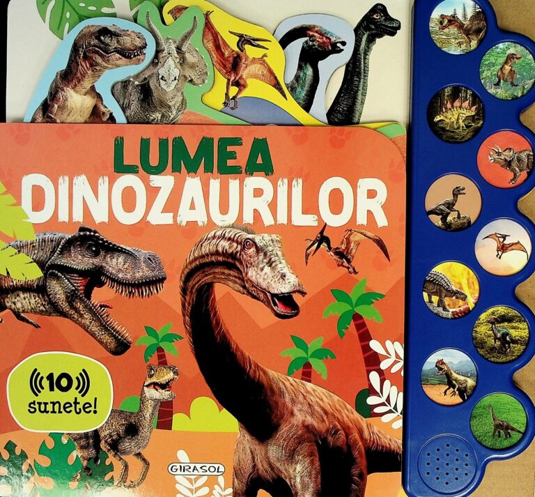 Lumea dinizaurilor - Carte cu sunete