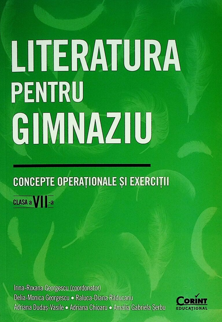 Literatura pentru gimnaziu, clasa a VII-a - Concepte operationale si exercitii