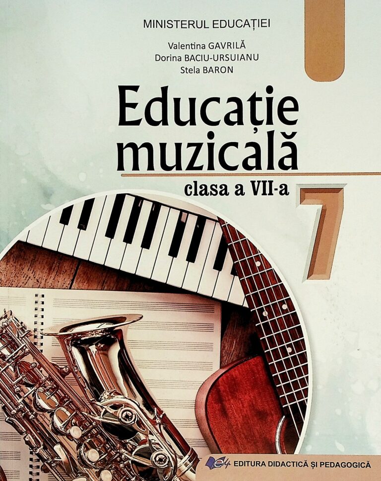 Educatie muzicala, clasa a VII-a