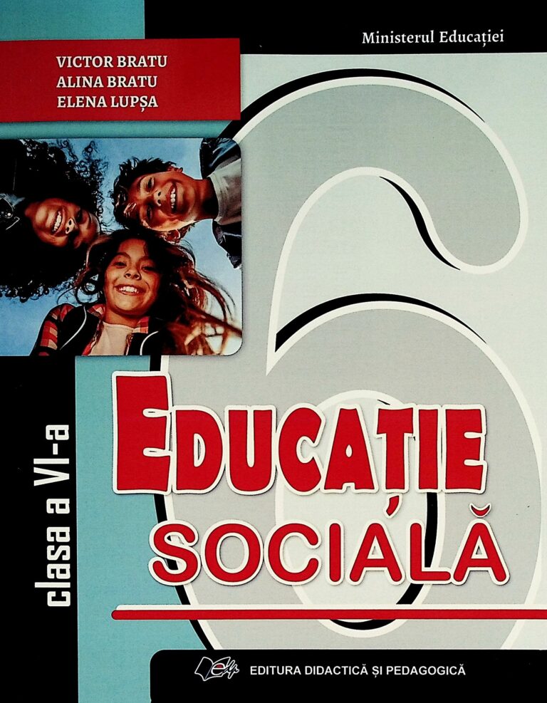 Educatie sociala, clasa a VI-a