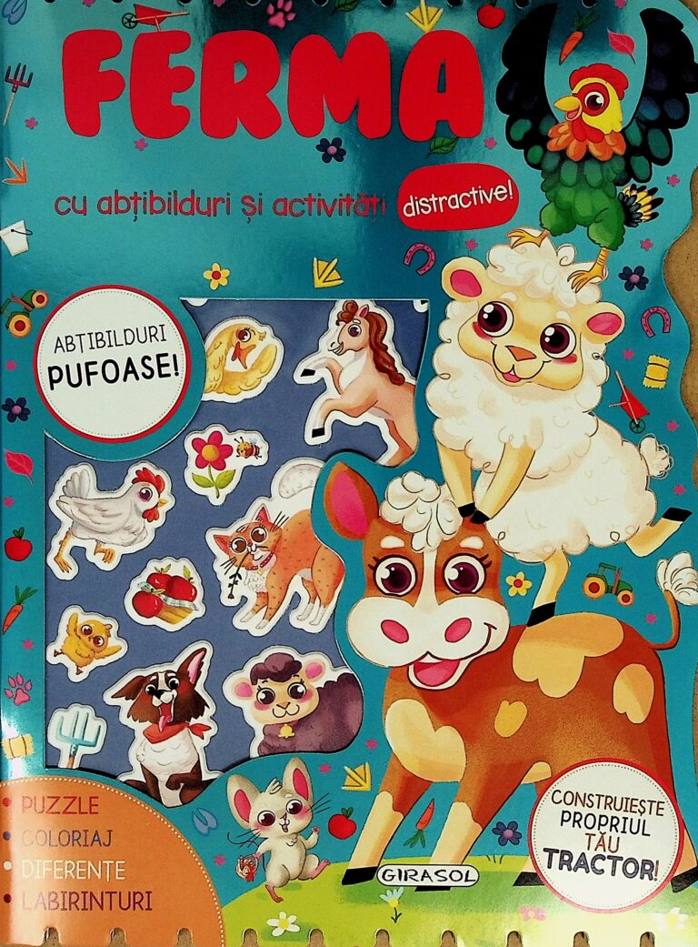 Ferma cu abtibilduri pufoase