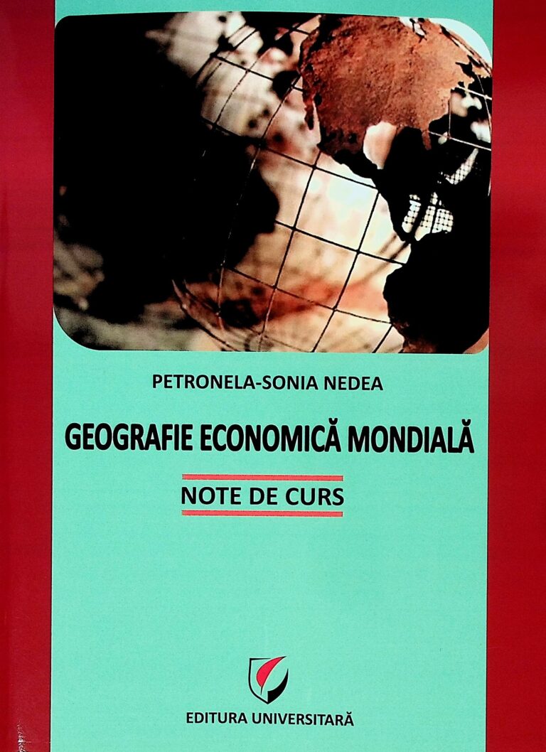 Feografie economica mondiala. Note de curs
