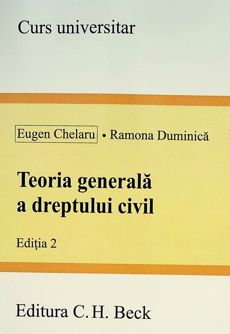 Teoria generala a dreptului civil