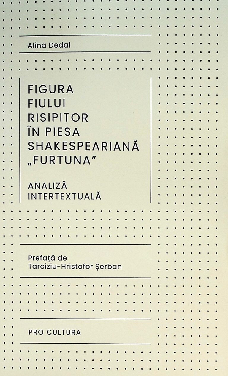 Figura fiului risipitor in piesa shakespeariana ,, Furtuna``