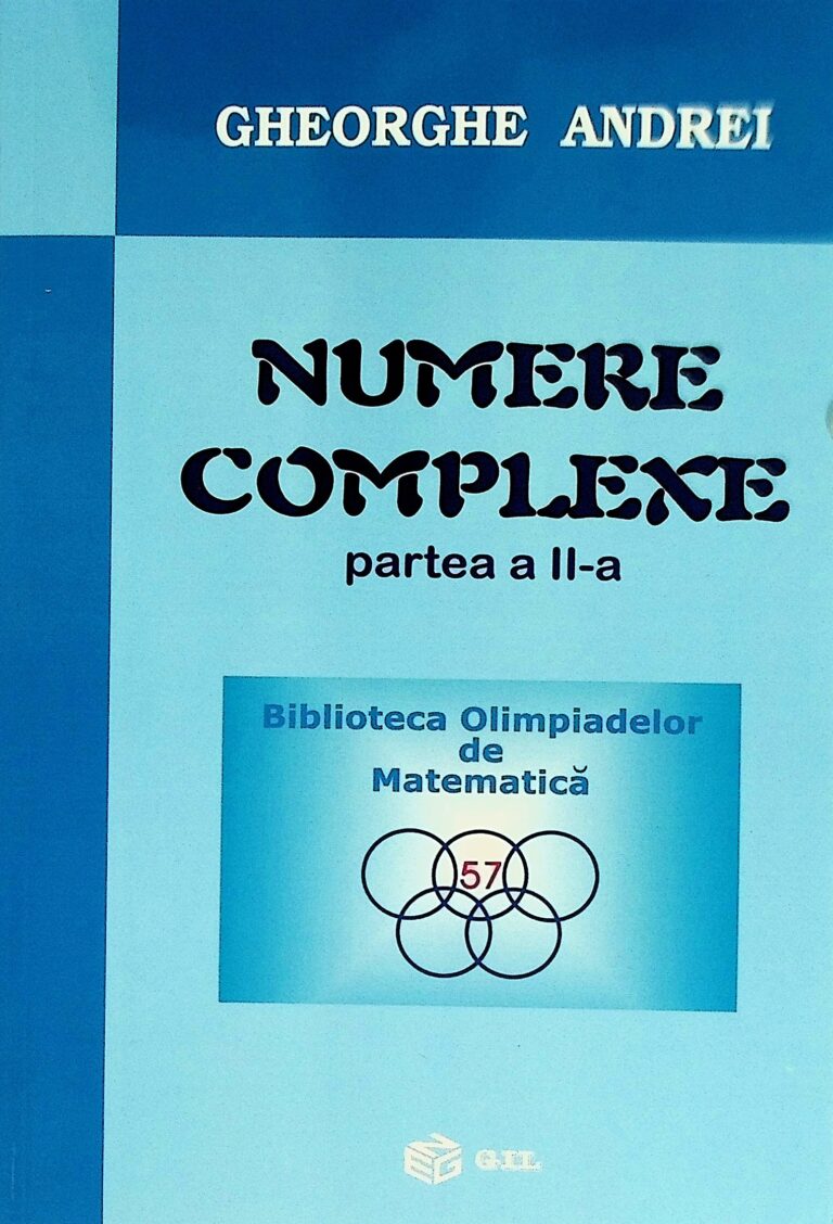 Numere complexe, partea a II-a