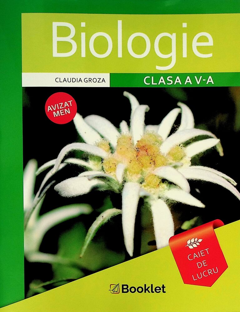 Biologie, clasa a V-a. Caiet de lucru