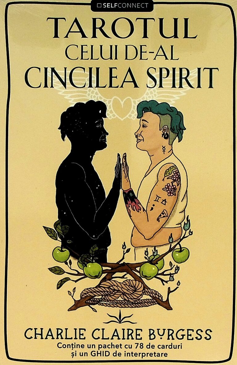 Tarotul celui de-al cincilea spirit. Contine un pachet cu 78 de carduri si un ghid de interpretare