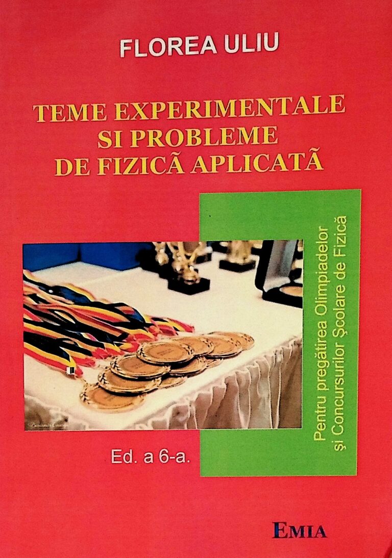 Teme experimentale si probleme de fizica aplicata