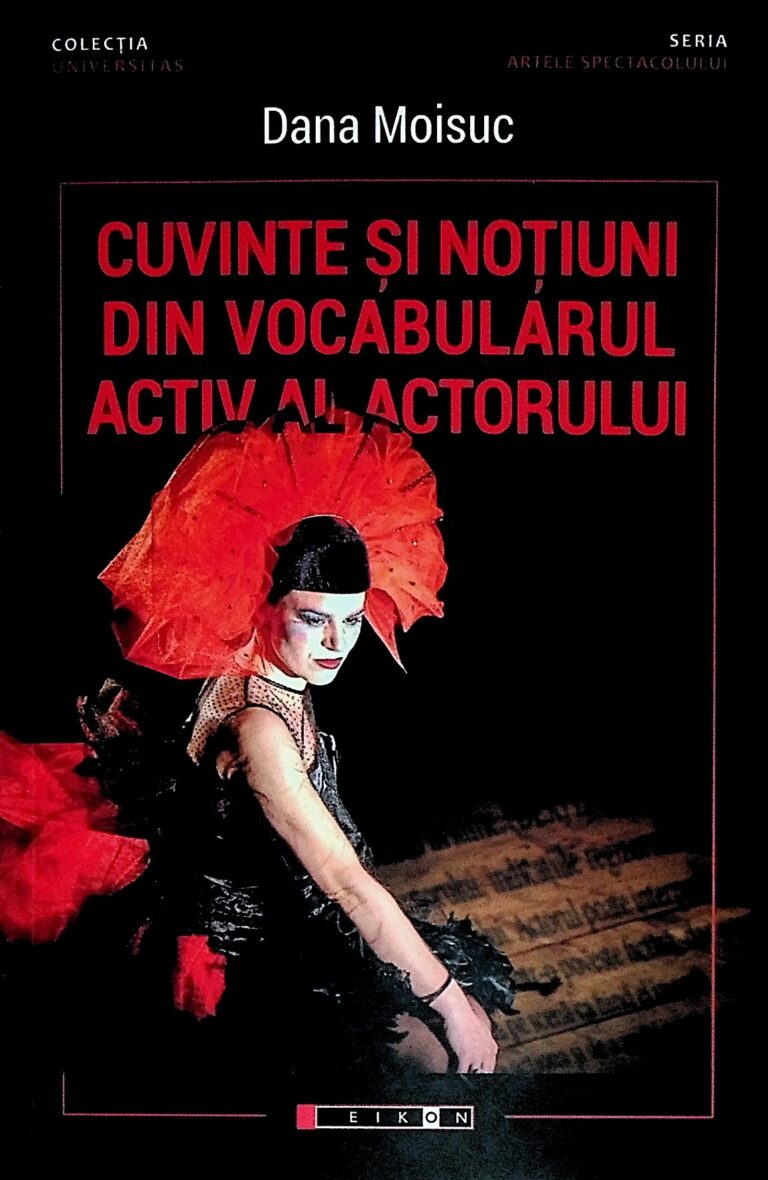 Cuvinte si notiuni din vocabularul activ al actorului