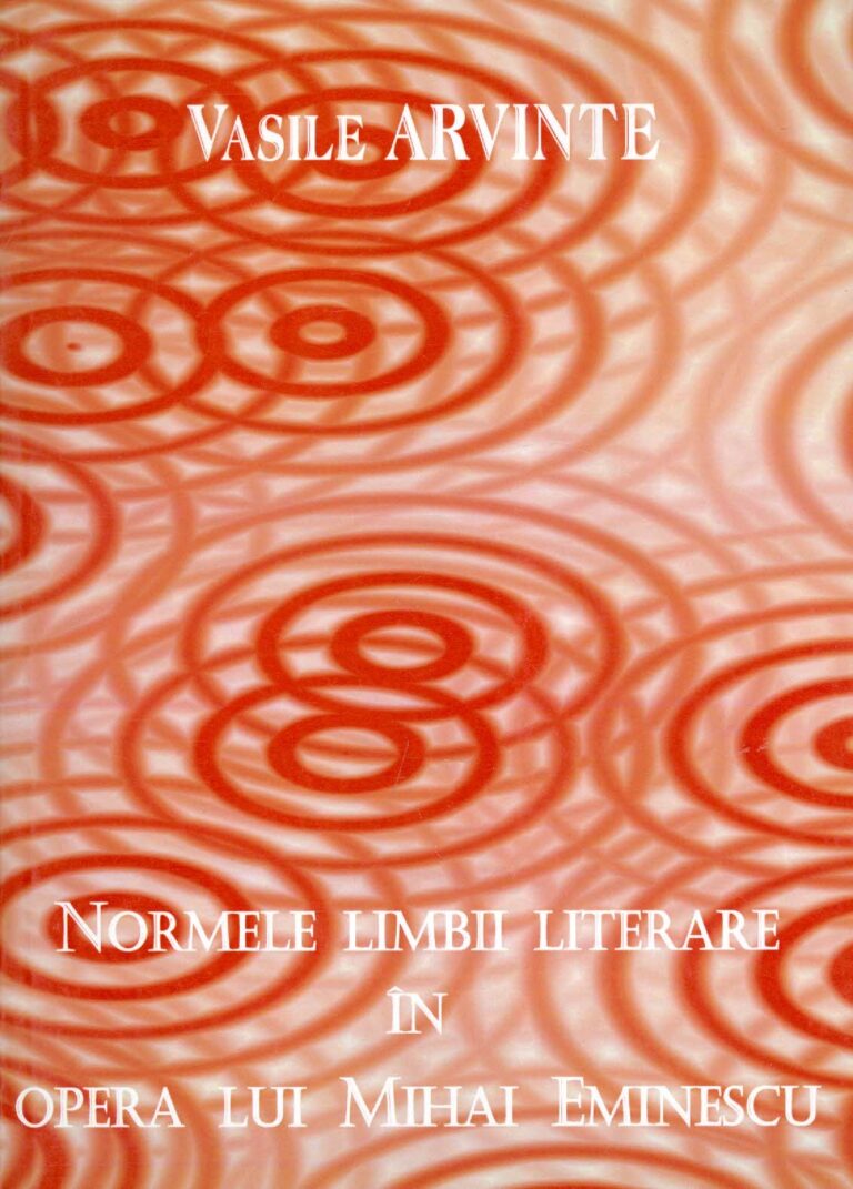 Normele limbii literare in opera lui Mihai Eminescu