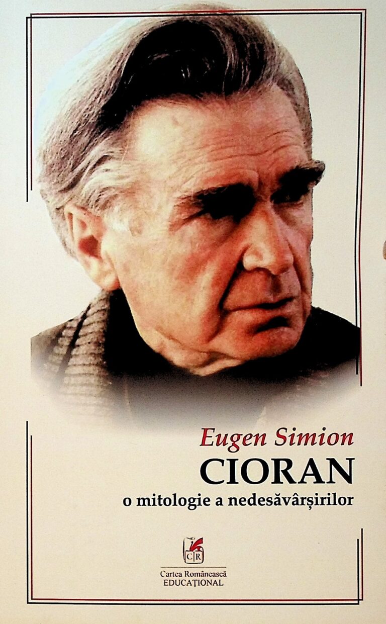 Cioran - O mitologie a nedesavarsirilor