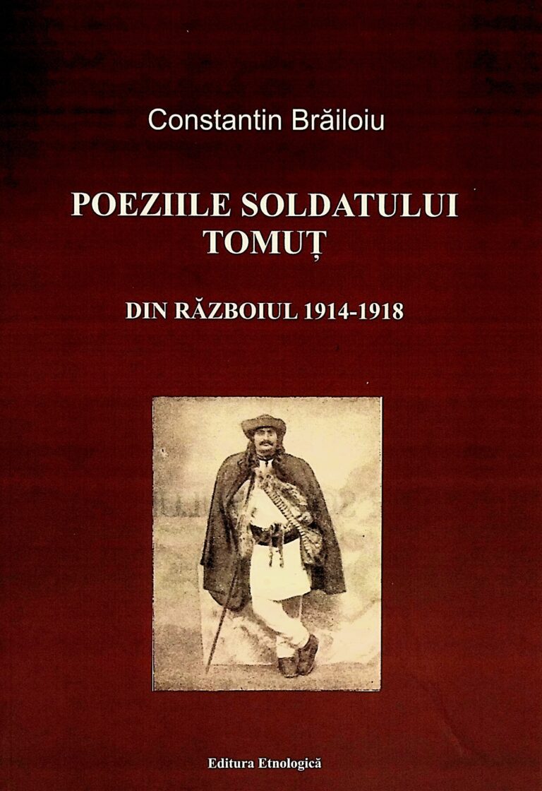 Poeziile soldatului Tomut din razboiul 1914-1918